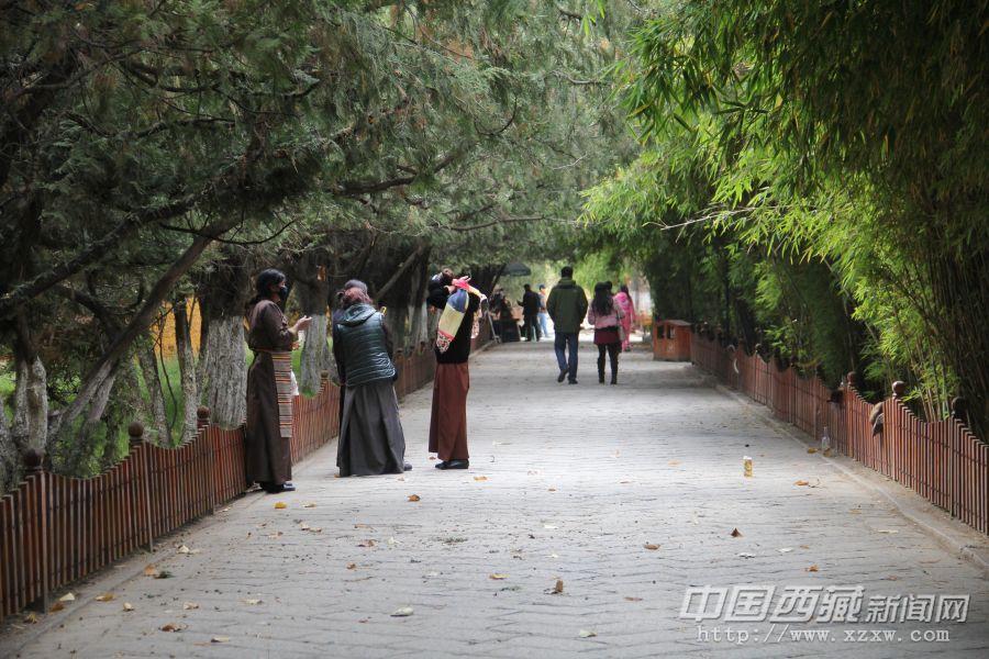 新宮的院內(nèi)古木參天、鮮花盛開(kāi)、宮殿精美?，F(xiàn)在這里已經(jīng)變成了一座向廣大游人開(kāi)放的公園和博物館，供人們參觀(guān)游覽。