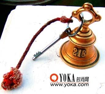 沙漠王宮的房間鑰匙還保持著中古時代的風(fēng)格。