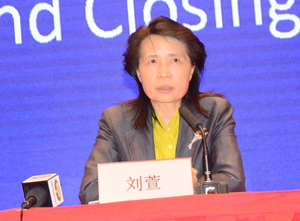 新聞發(fā)言人：西藏自治區(qū)政府副秘書長(zhǎng)、第十六屆中國(guó)西藏—尼泊爾經(jīng)貿(mào)洽談會(huì)協(xié)調(diào)領(lǐng)導(dǎo)小組副組長(zhǎng) 劉萱.jpg